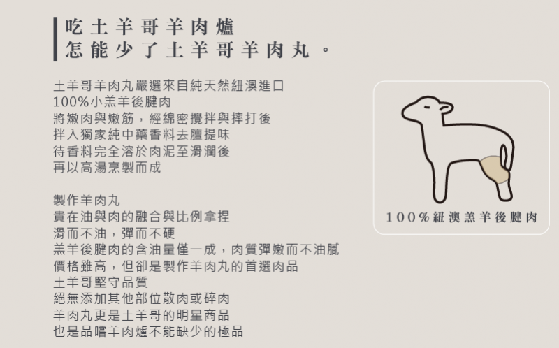 吃羊肉爐怎麼能少了羊肉丸 吃羊肉爐怎麼能少了羊肉丸
