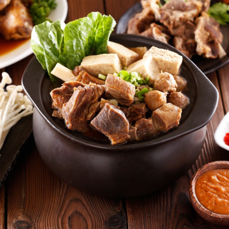 土羊哥紅燒無皮羊肉爐(大份)4人份